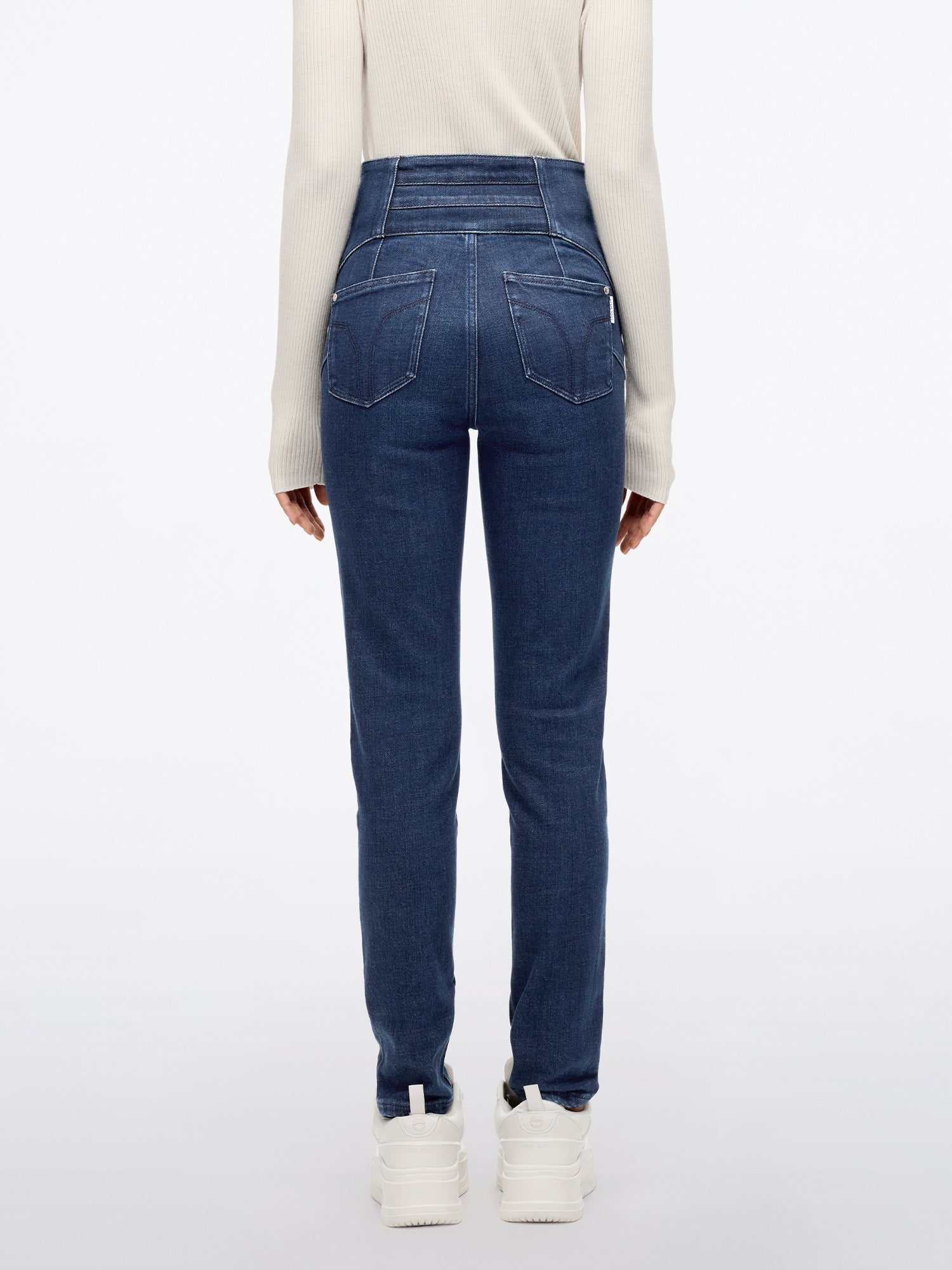 High Waist Slim Fit Jeans