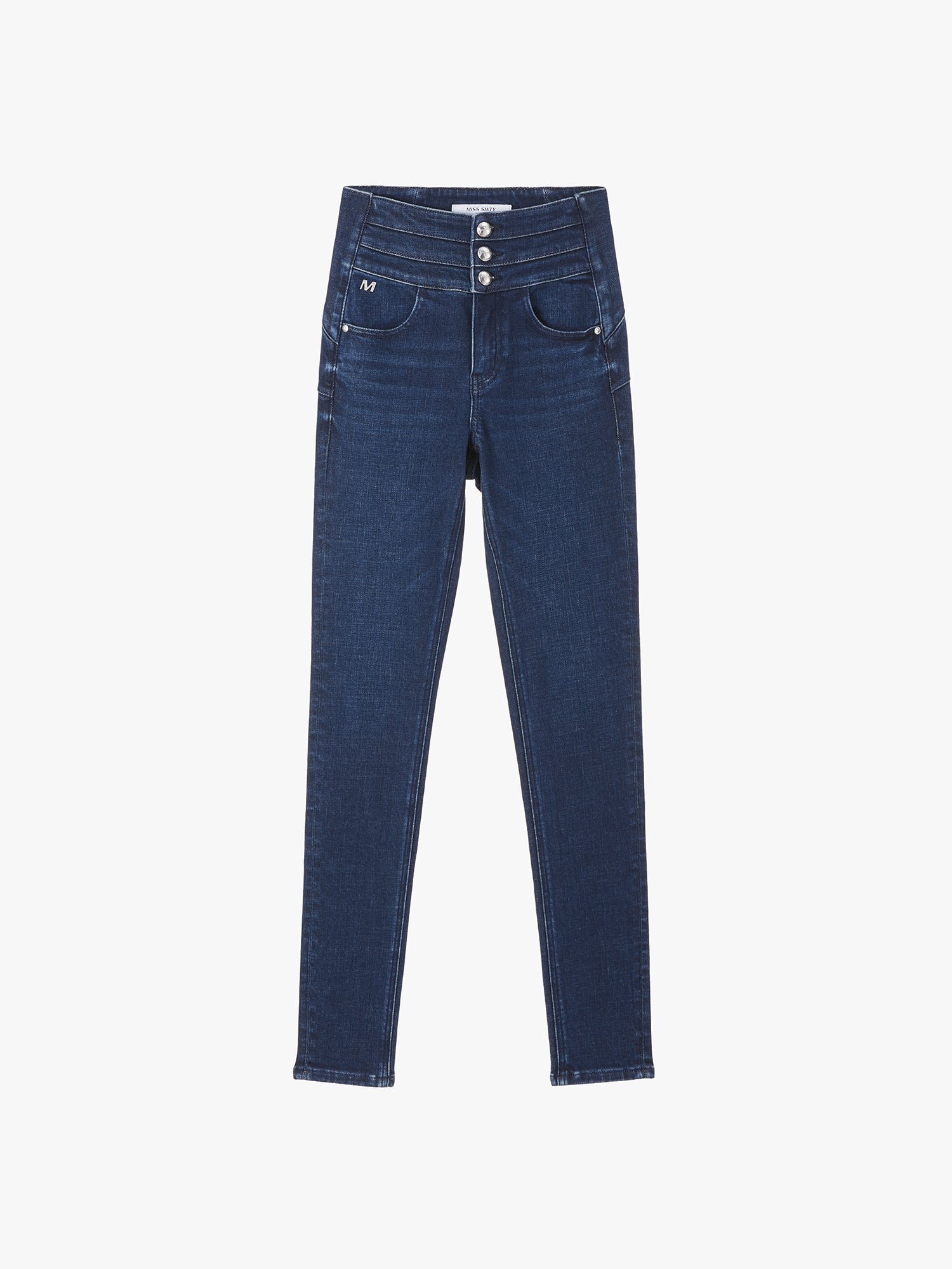 High Waist Slim Fit Jeans