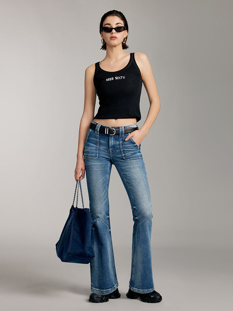 Vintage Slim Bootcut Jeans MISS SIXTY - Main Image