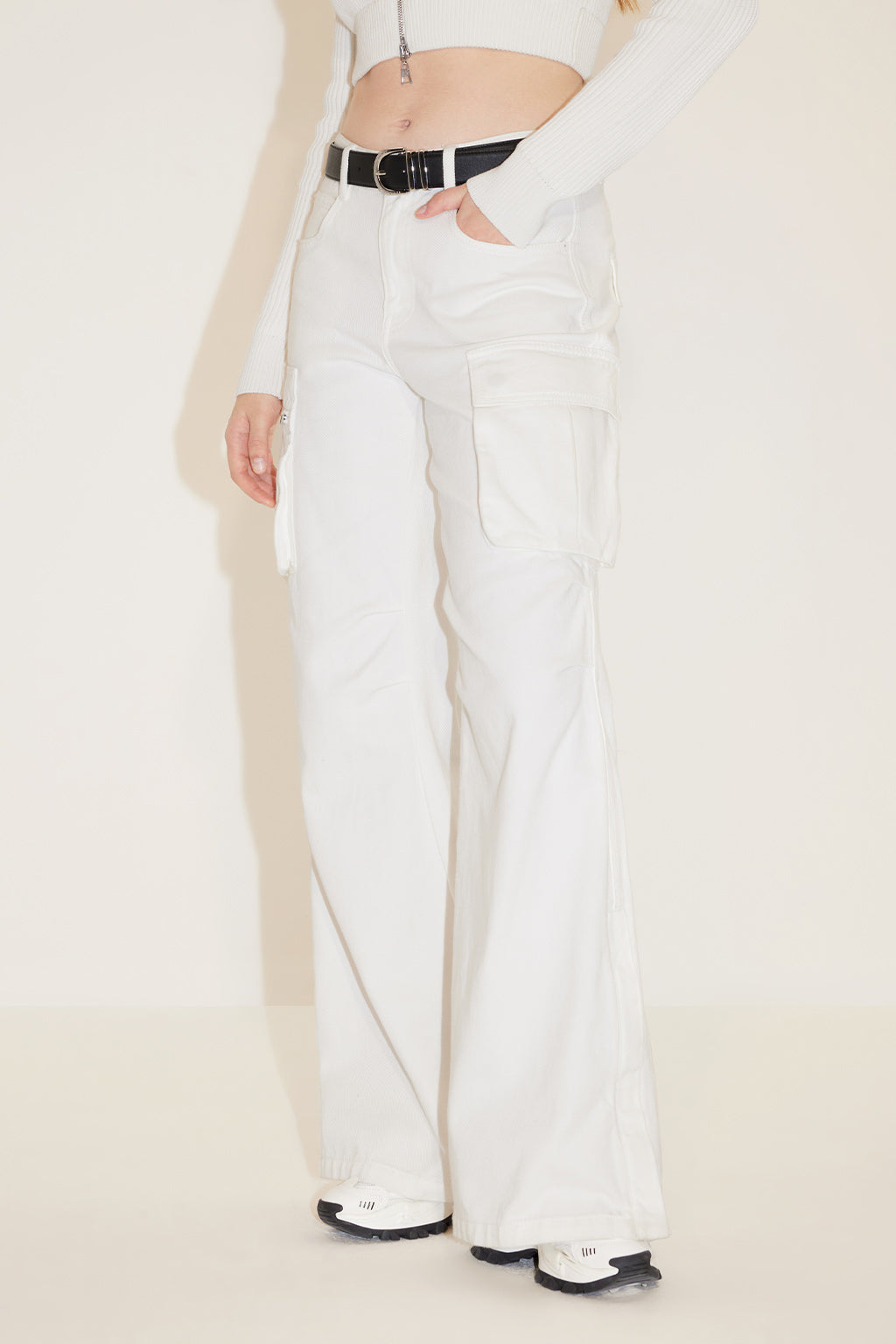 White Cargo Jeans – Miss Sixty