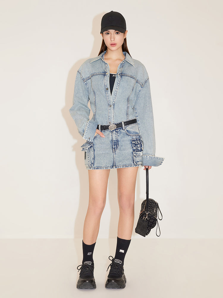 Vintage Style Denim Shirt