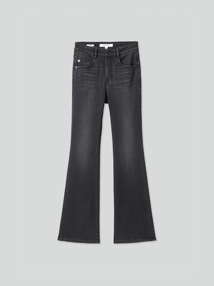 Vintage Black Flared Jeans