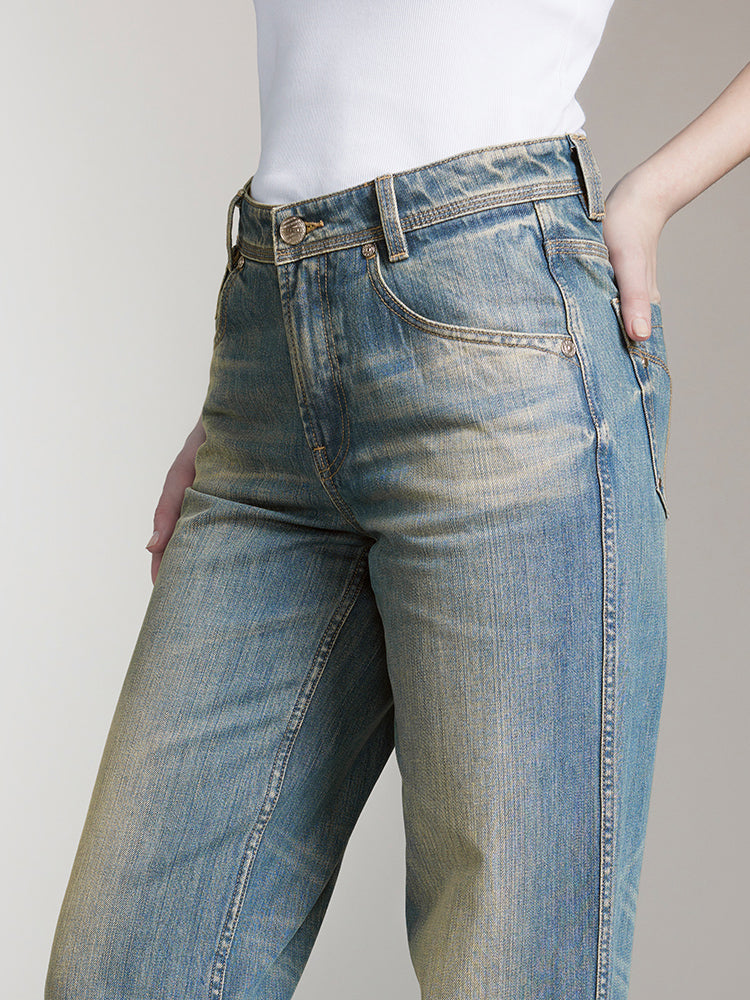 Vintage Straight Fit Jeans