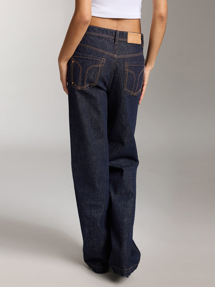 Vintage Straight Fit Jeans