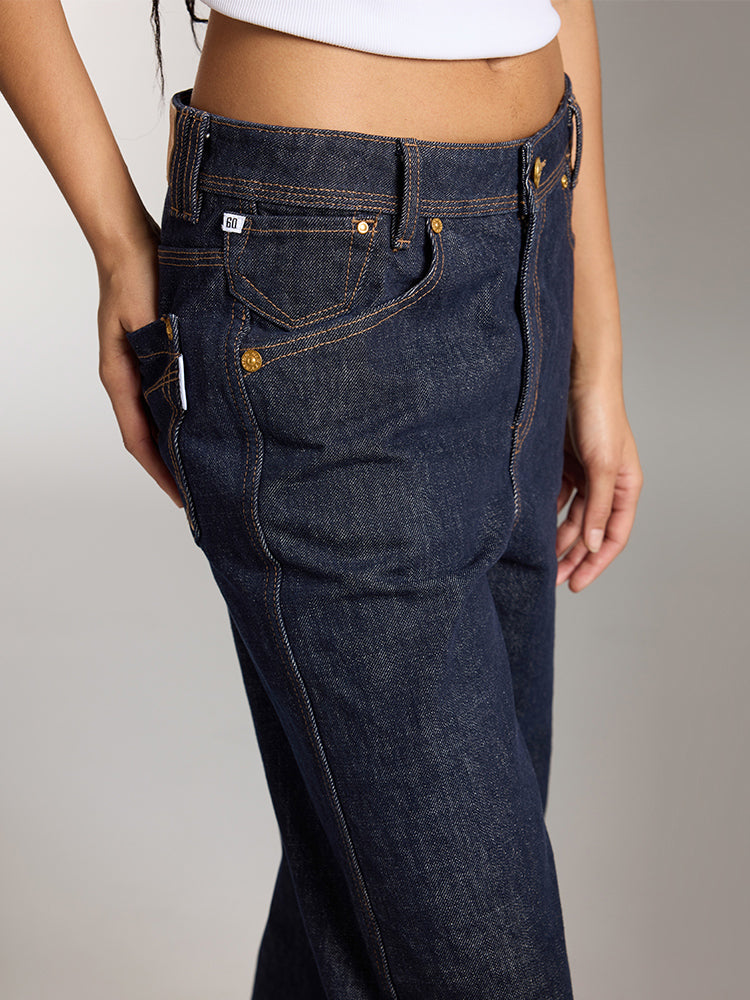 Vintage Straight Fit Jeans