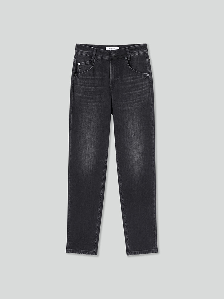 Vintage Low Rise Jeans In Black