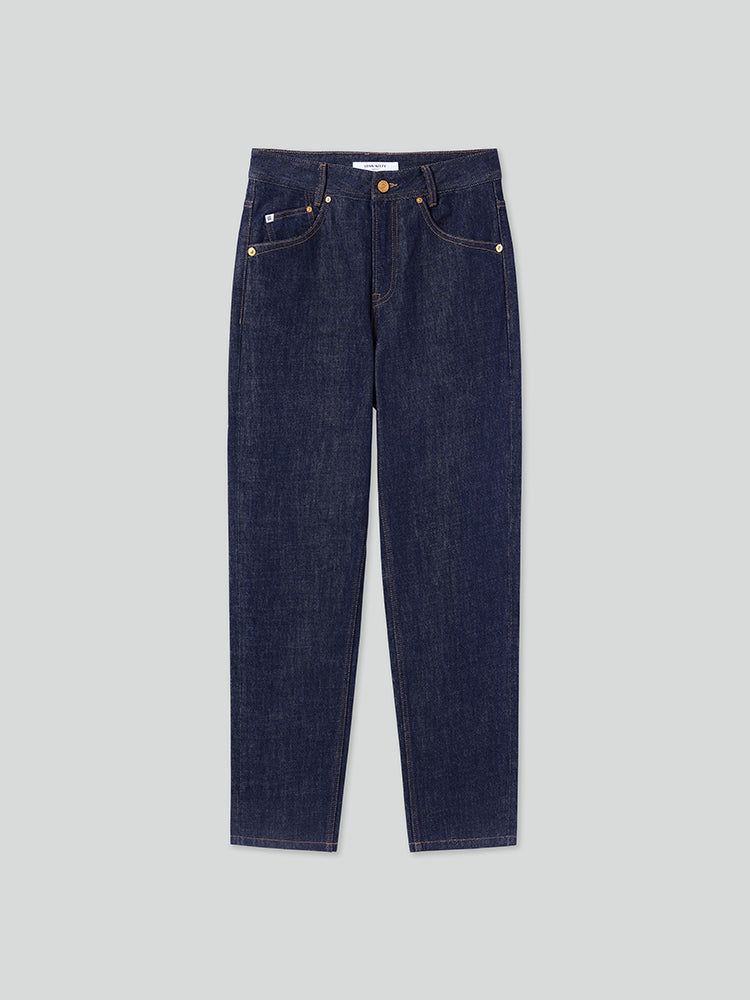 Vintage Low-Waist Slimming Tapered Jeans