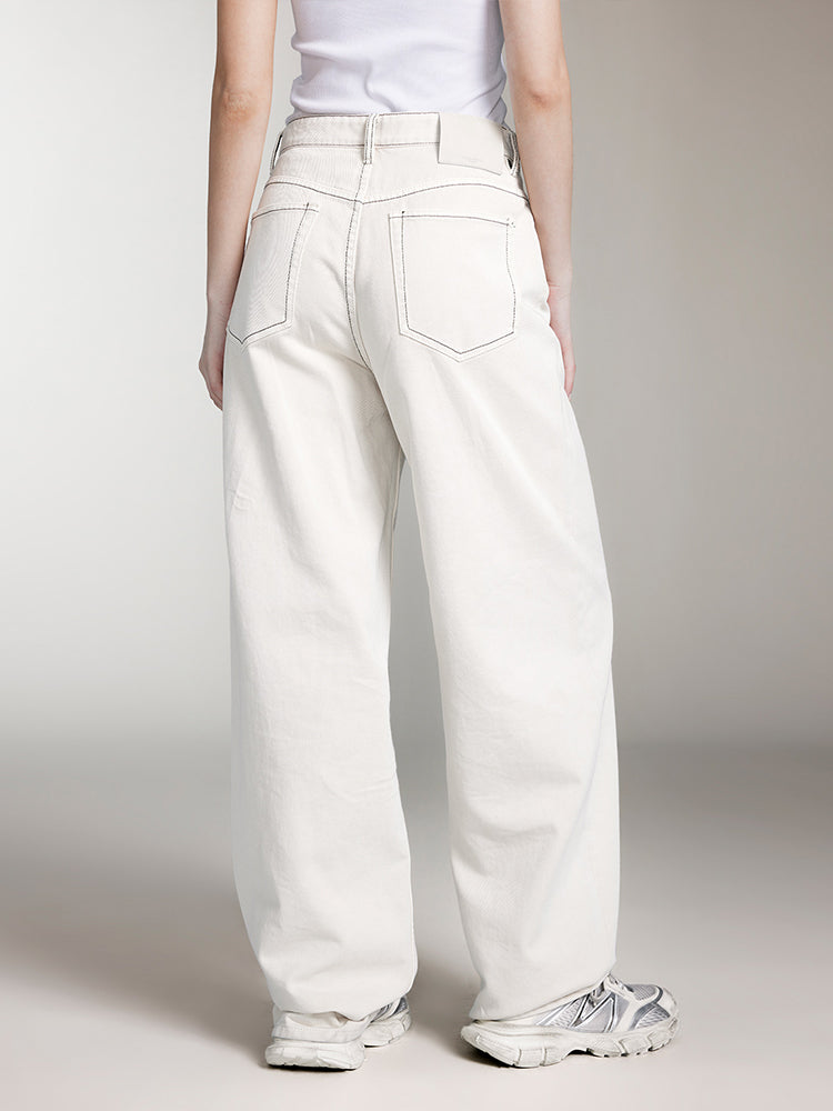Off-White Loose Fit Jeans