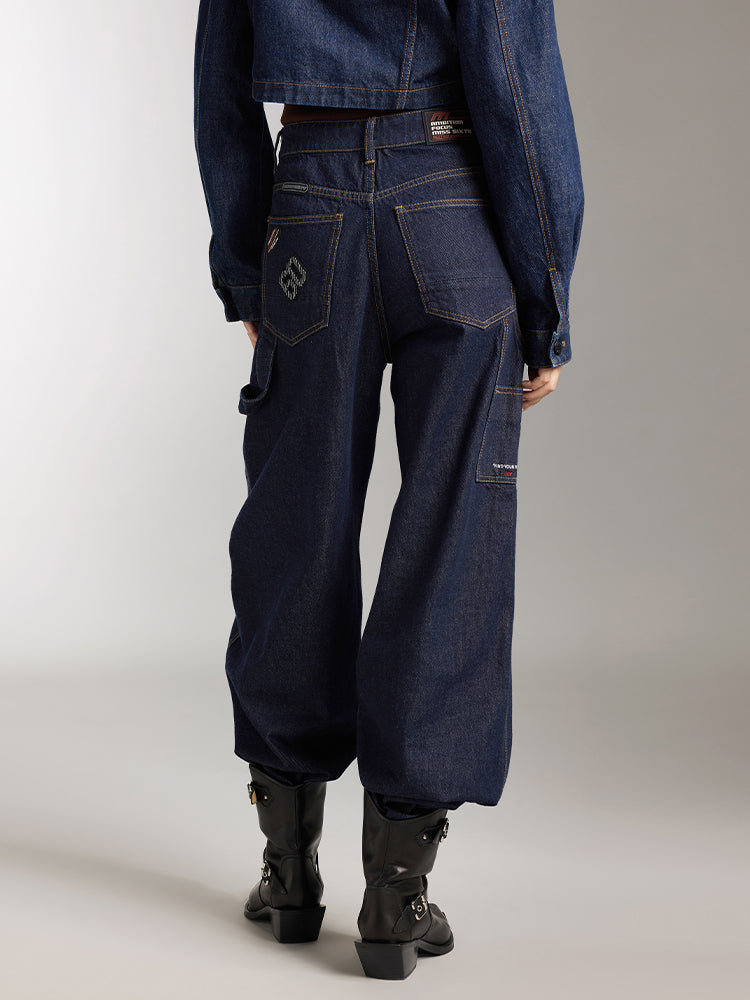 Vintage Functional Straight Pants