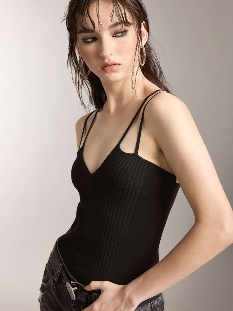 Double Strap Tank Top