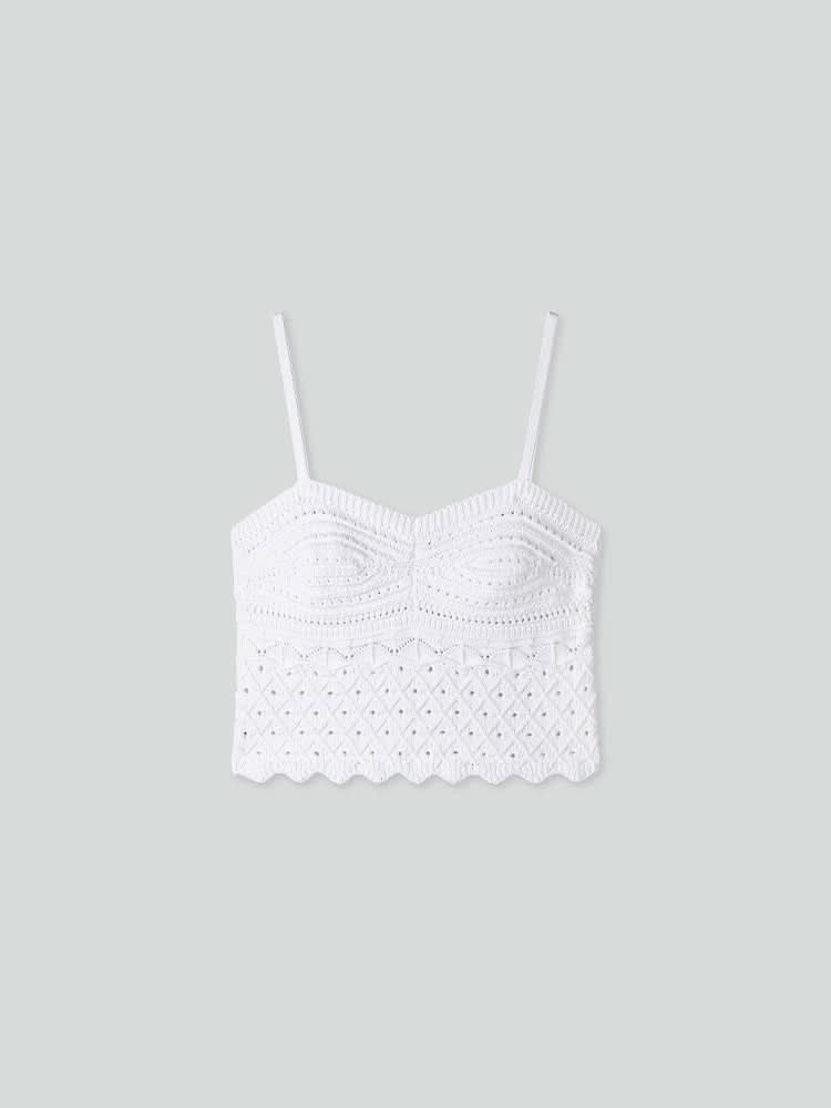 Resort Style Crochet Camisole