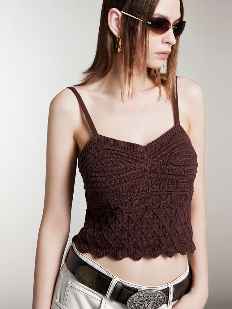 Resort Style Crochet Camisole