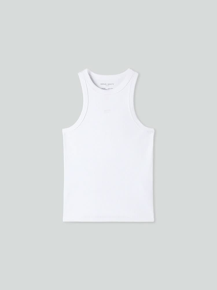 Printed Slim Fit Tank Top