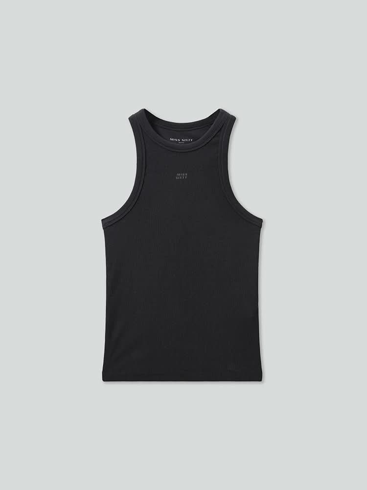 Printed Slim Fit Tank Top