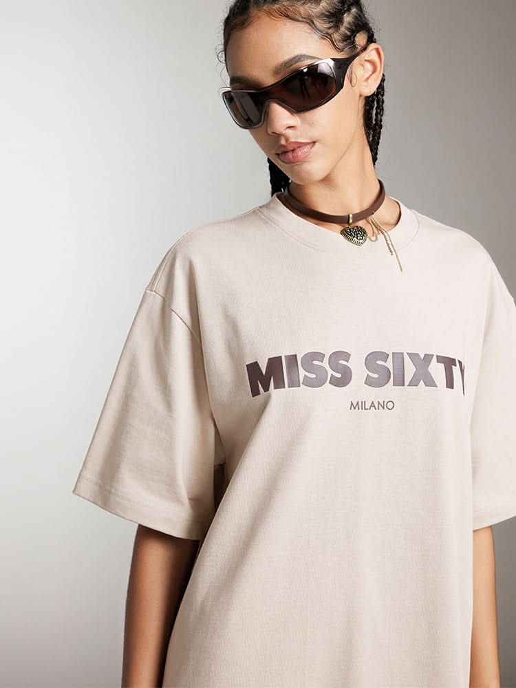 Crew Neck Printed T-Shirt