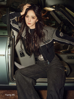 Stylish Lapel Denim Jacket