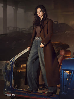 Tailored Double-Faced Wool Coat