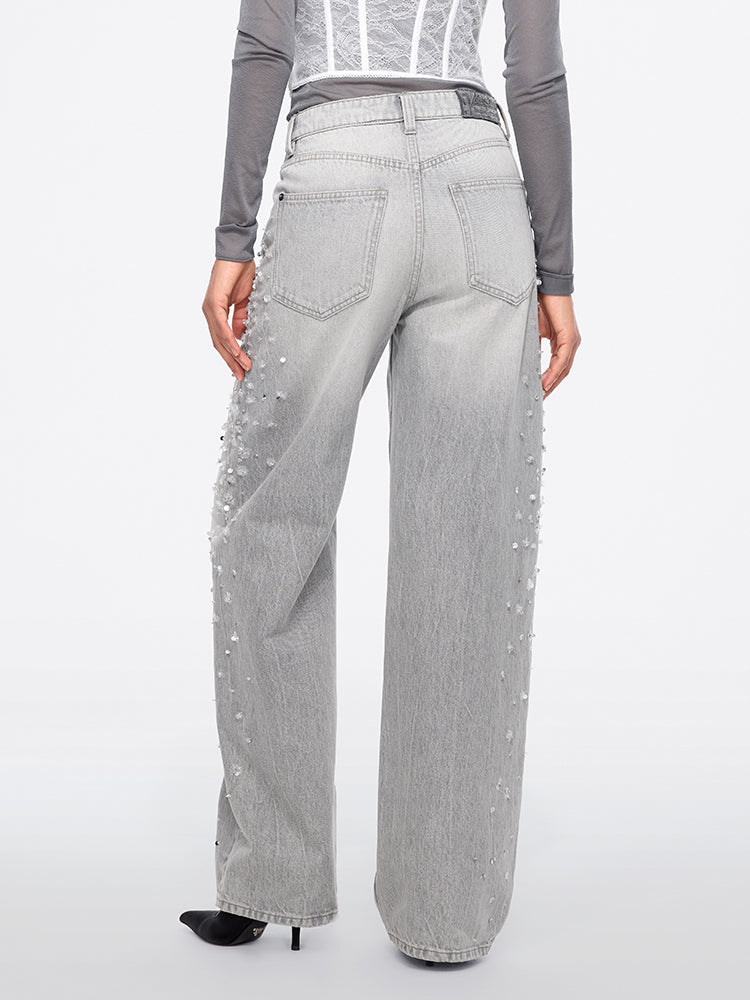 Wide-Leg Jeans