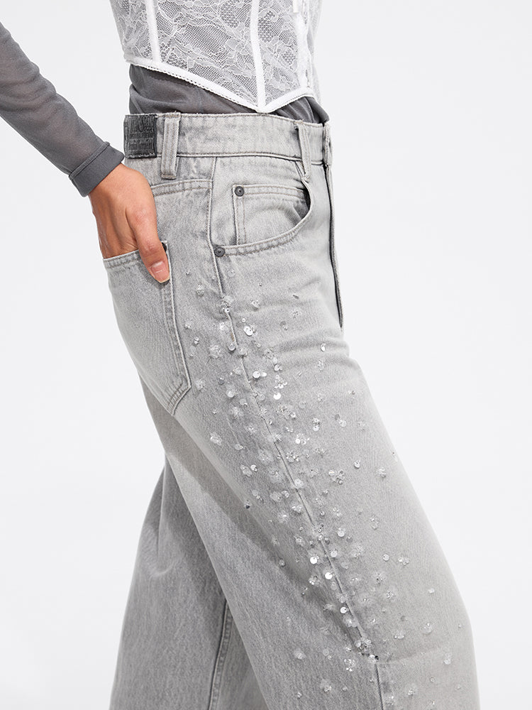 Wide-Leg Jeans