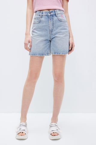 Miss Sixty x ANDRÉ SARAIVA Capsule Collection Straight Denim Shorts