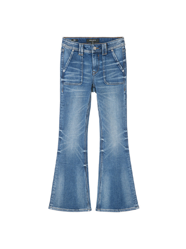 Vintage Slim Bootcut Jeans