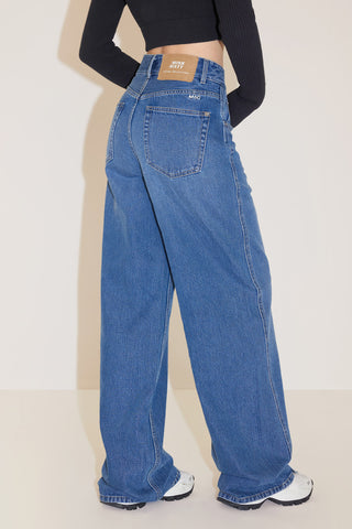 Vintage Asymmetrical Street Style Jeans