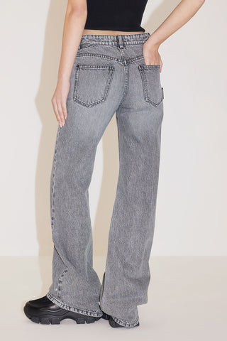 Sexy Hollow Waist Flared Jeans