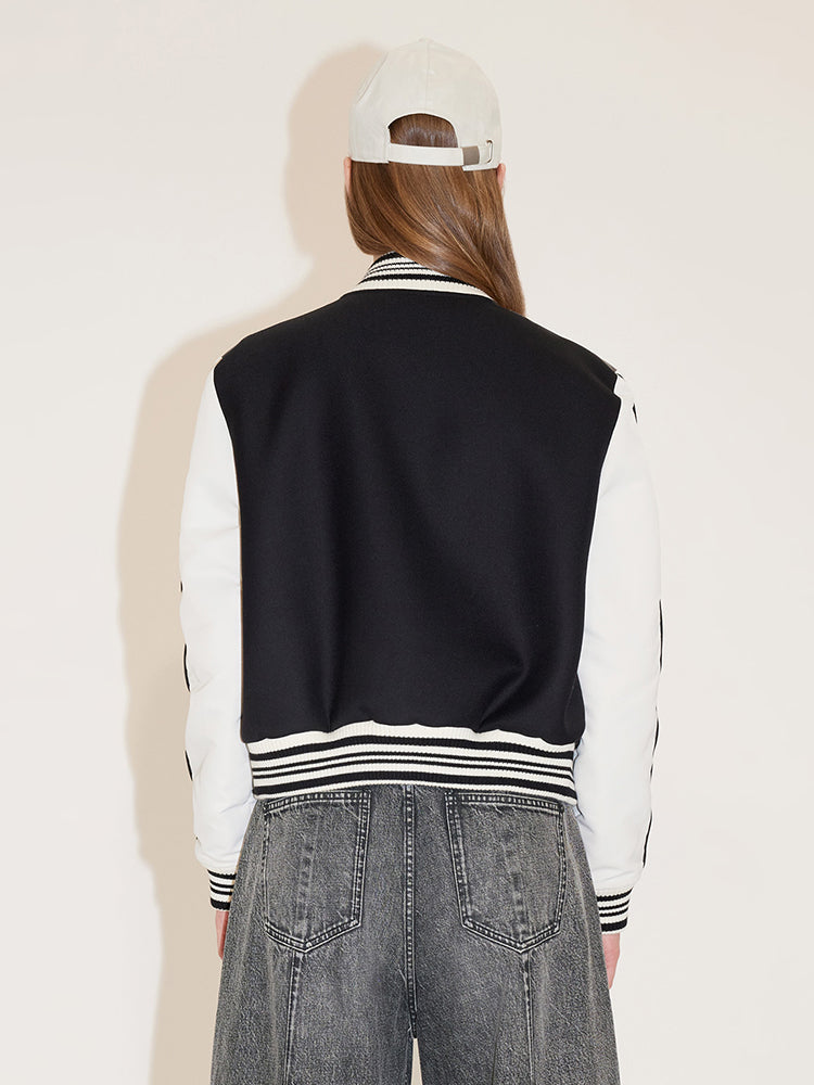 Classic Sporty Bomber Jacket