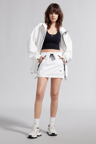 Sporty Short Culottes With Colour Contrasting