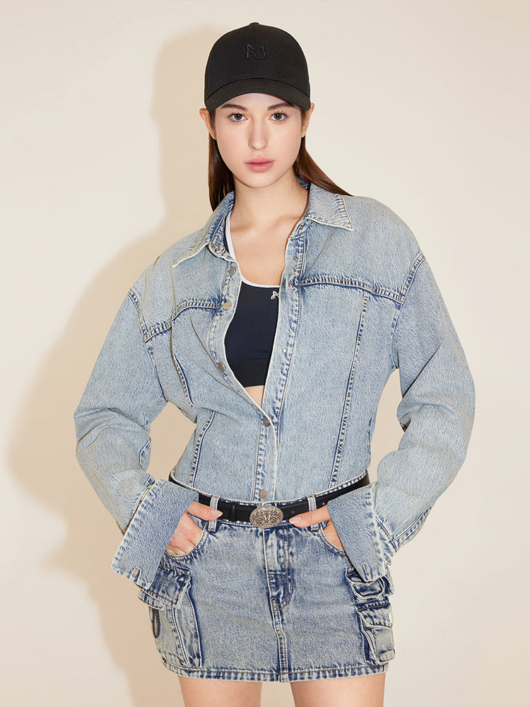 Vintage Style Denim Shirt