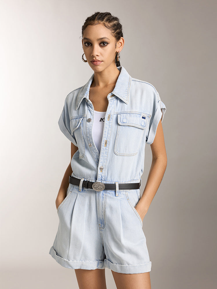 Tencel Denim Jumpsuits