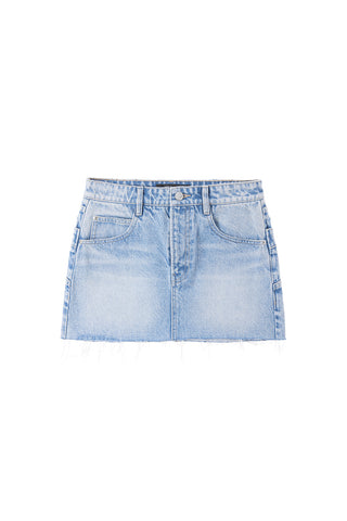 Deconstructed Design Denim Skirt