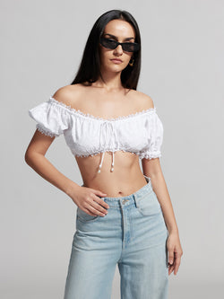 Strapless Bandeau Top