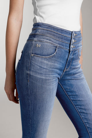 High Waist Slim Fit Jeans