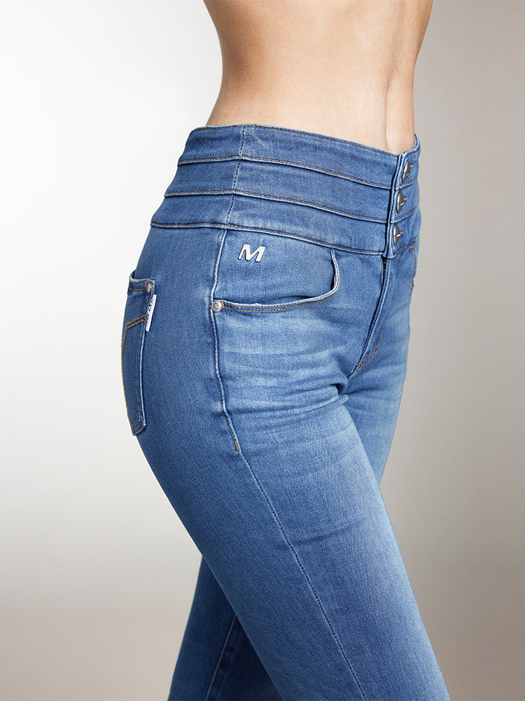 High Waisted Flared Jeans