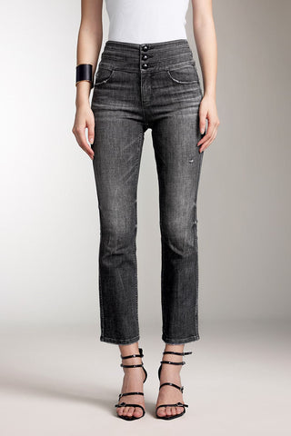 High Waist Flared Jeans