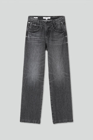 Vintage Straight Fit Jeans In Black