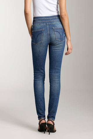 High Waist Slim Fit Jeans