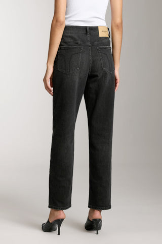 Vintage Low Rise Jeans In Black