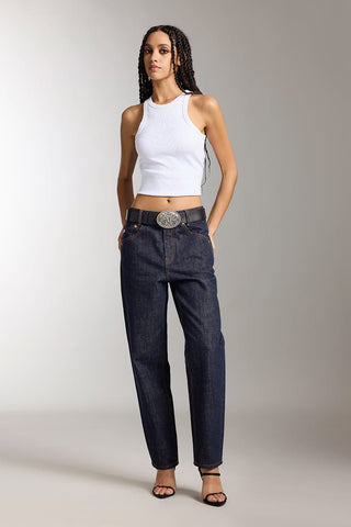 Vintage Low-Waist Slimming Tapered Jeans