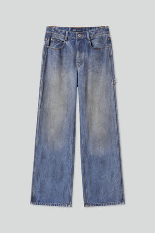 Wasteland Style Distressed Jeans