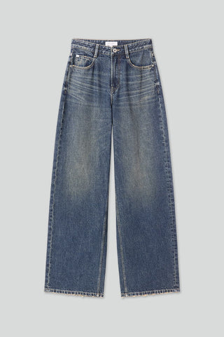 Vintage Blue Wide Leg Jeans