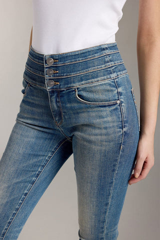 High Waist Slim Fit Jeans