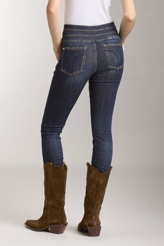 High Waist Slim Jeans