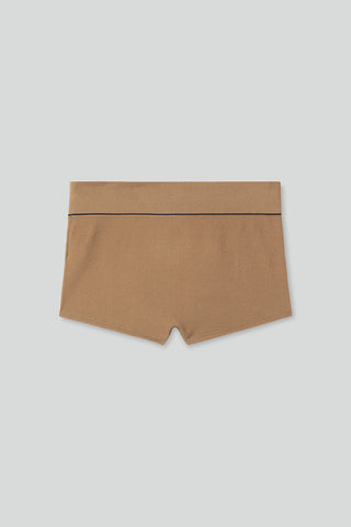 Colour Contrast Cotton Shorts