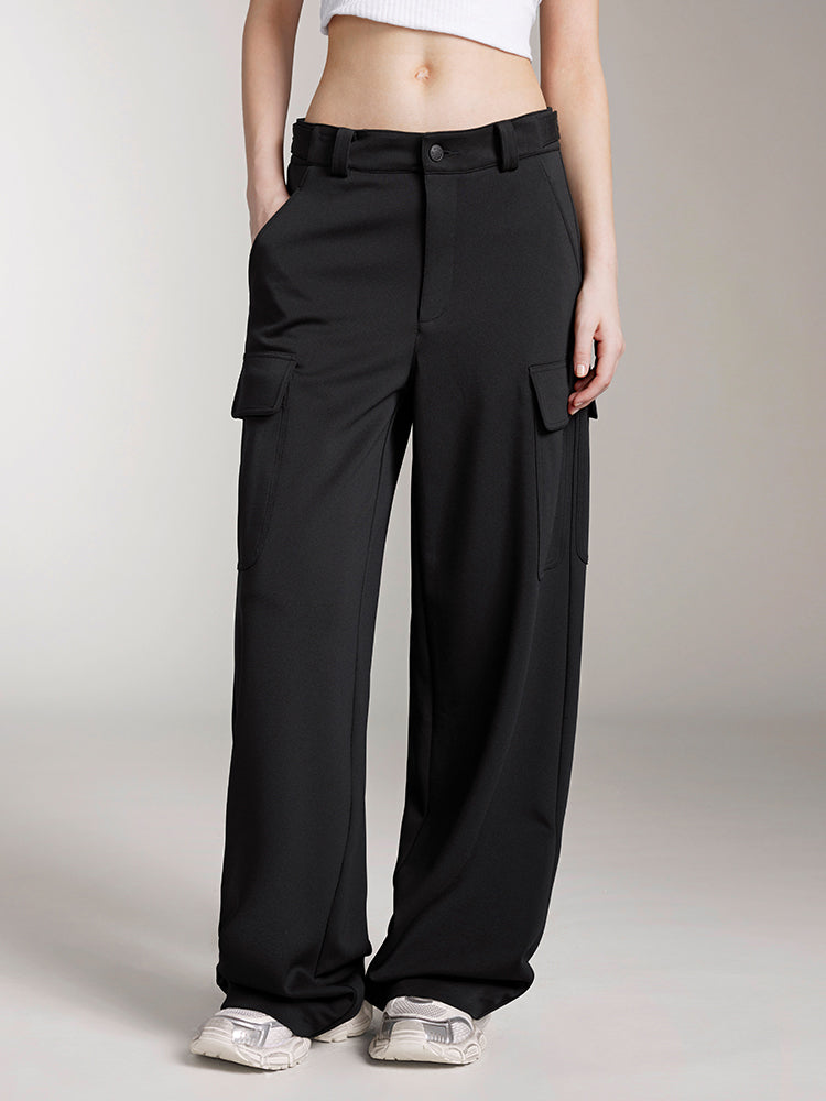 Cargo Style Trouser With Acetate