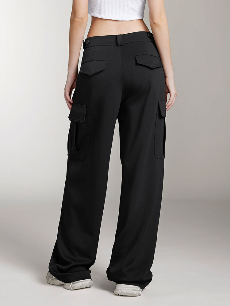 Cargo Style Trouser With Acetate