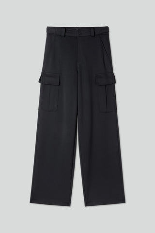 Cargo Style Trouser With Acetate