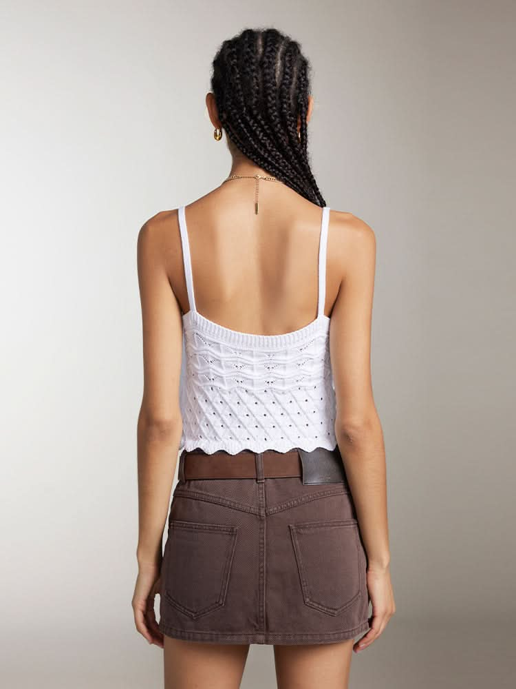 Resort Style Crochet Camisole