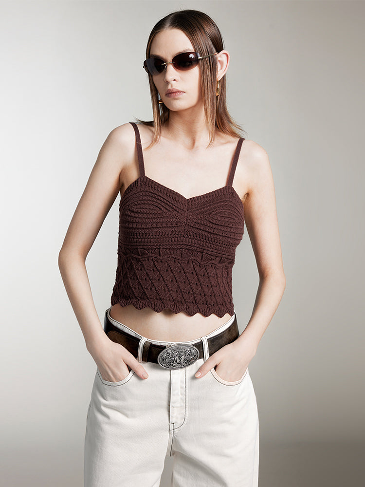 Resort Style Crochet Camisole